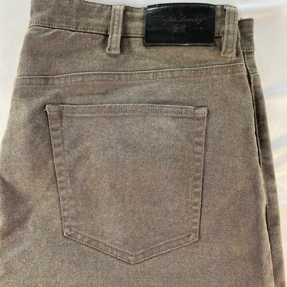 English Laundry Men's 5 Pocket Heavyweight Mid-Rise Jeans Brown - Picture 6 of 7